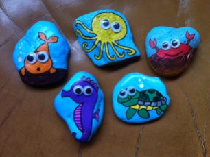 Under the sea story stones